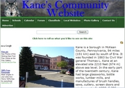 Kane's Community Website